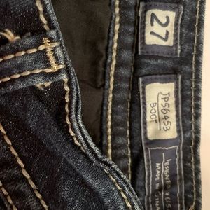 MISS ME JP5645B Size 27 Boot Cut